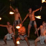Tamanu Beach Firedance Show