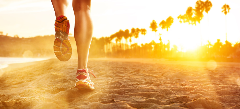 Running at the Beach