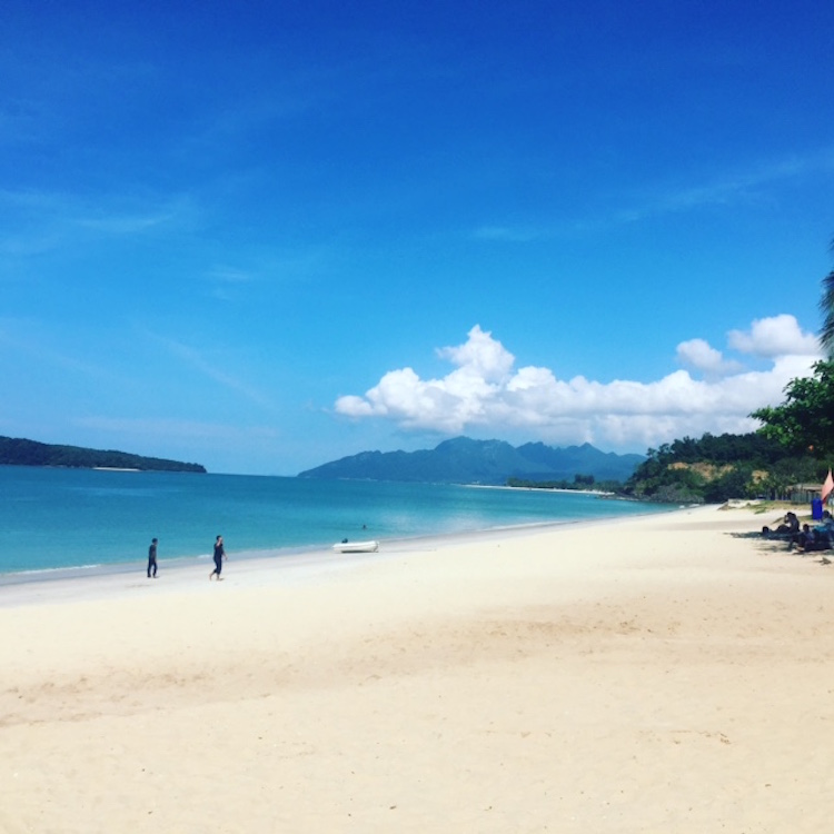 Strand Langkawi Badestopp