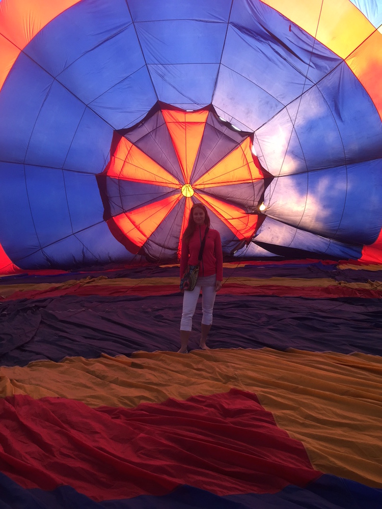Hotairballon inside