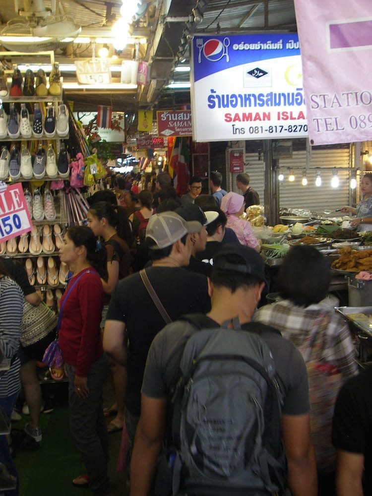 Chatuchak Markt in Bangkok 