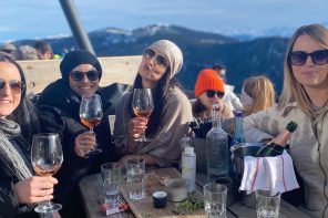 Schampus, Ski & Spa: Mädels Urlaub in Leogang